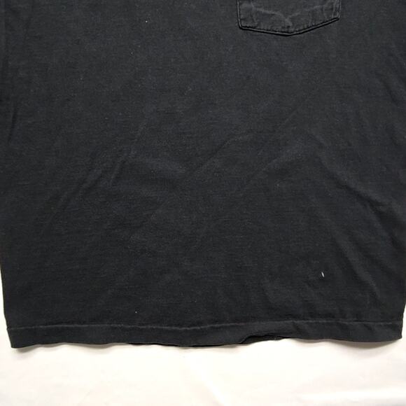 Vintage Station Three Lounge Sleeveless Shirt Ft Lupton CO L Black Cut off Tee - Picture 8 of 12